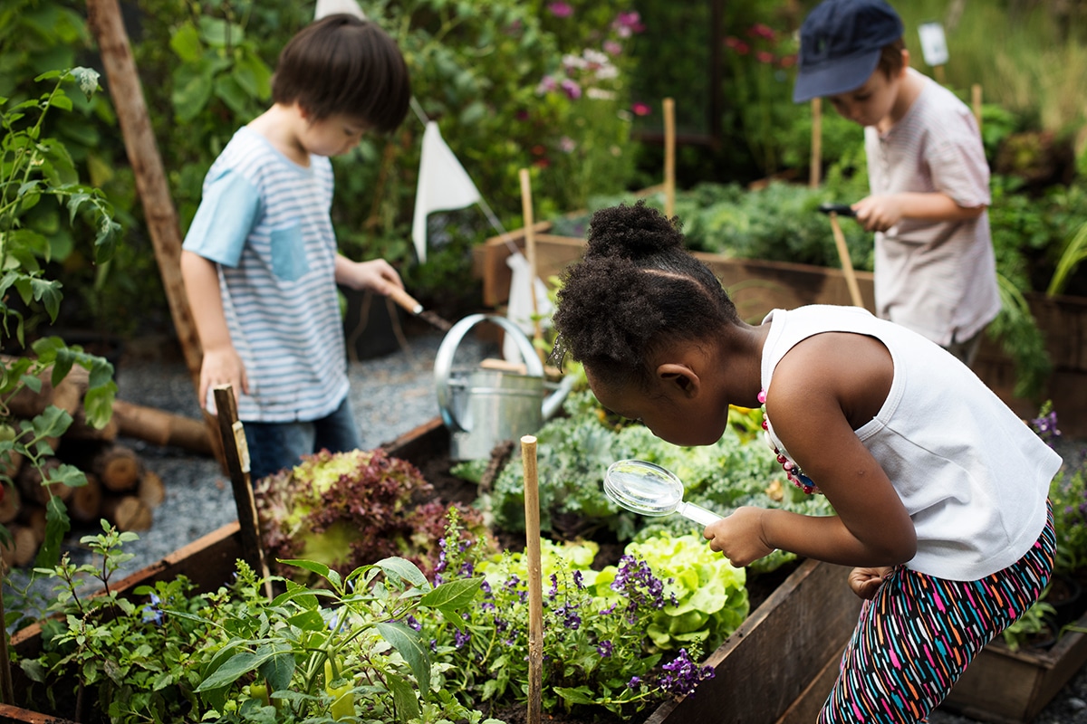 Gardens & Spacious Grounds Inspire Daily Physical Activity